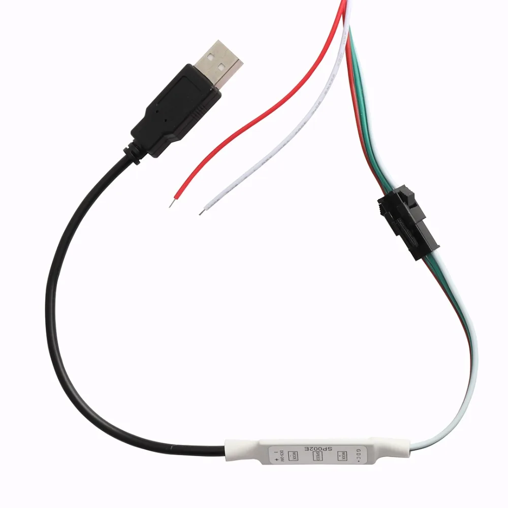 DC5 ~ 24 В WS2812B контроллер 5 в USB подключение 3 клавиши WS2812 для светодиодной ленты