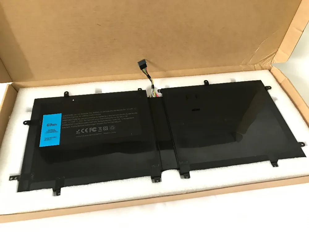 Новый 4DV4C 14 8 V 69Wh Сменный аккумулятор для ноутбука Dell XPS 18 1810 1820 D10H3 63FK6|battery for dell|laptop