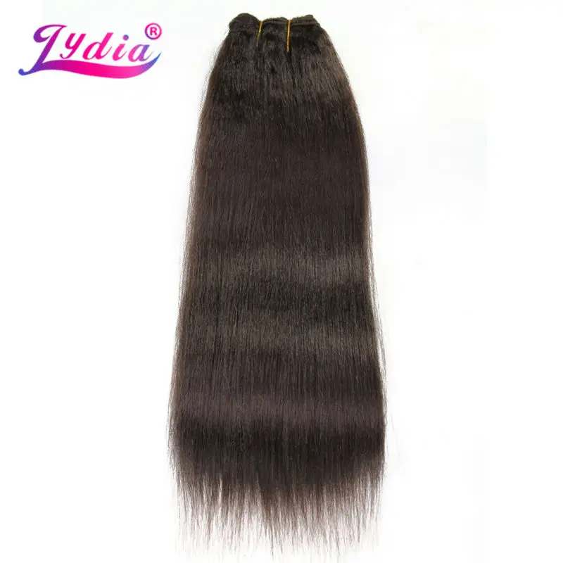 Lydia для женщин курчавые прямые волнистые синтетические накладные волосы 12 22