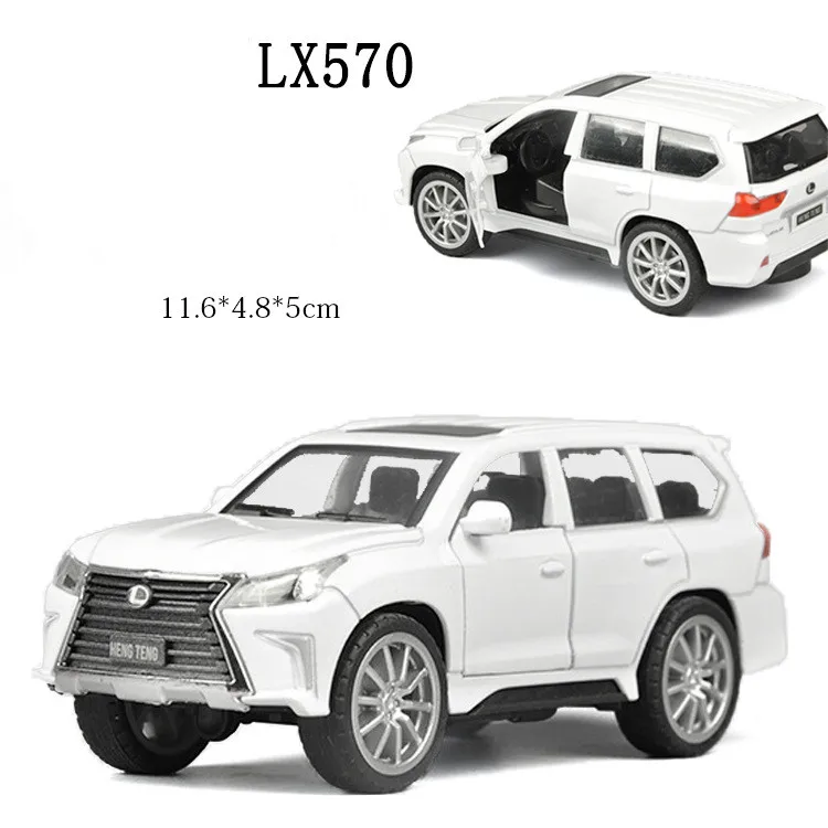 Модели легкосплавных автомобилей 1:36 высокая имитация LX570 SUV M металлические diecasts