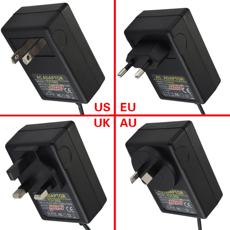 AC100V 240V адаптер преобразователя DC 15V 2A 2000mA источник питания штепсельная вилка EU/US/UK