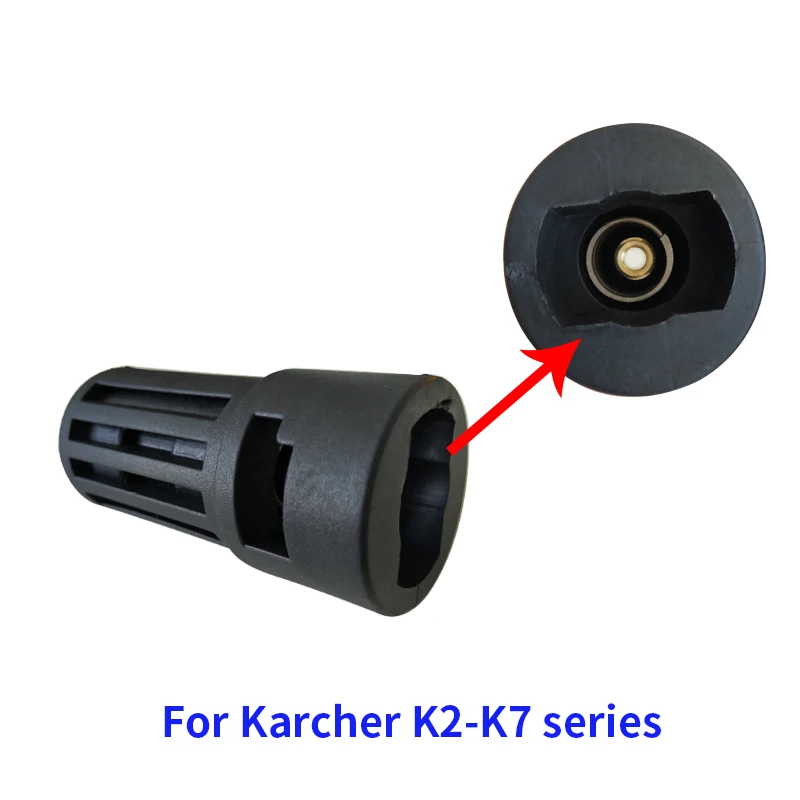 Город волк высокого давление шайба G 1/" байонет пластиковый адаптер для Karcher K серии автомобиля шайба аксессуар