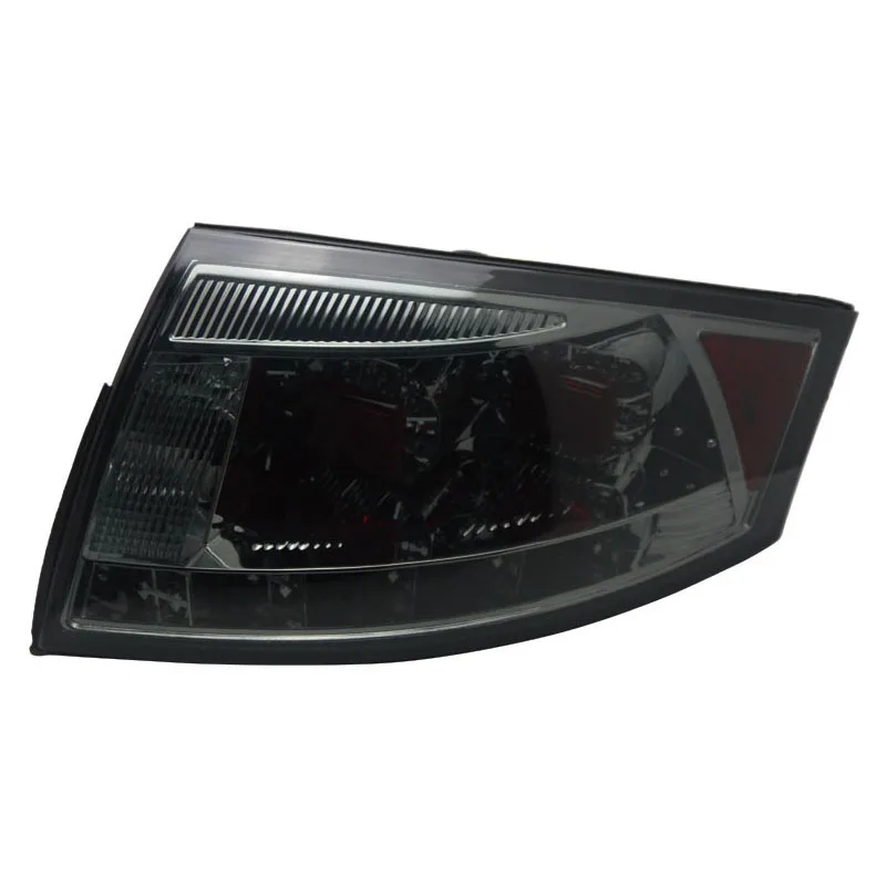 Для Audi TT светодиодный задний фонарь подходит 1999-2006 год обеспечивает высокое качество и фитинг заднее освещение черного цвета корпус гарантия 1 год - Цвет: Smoke Black
