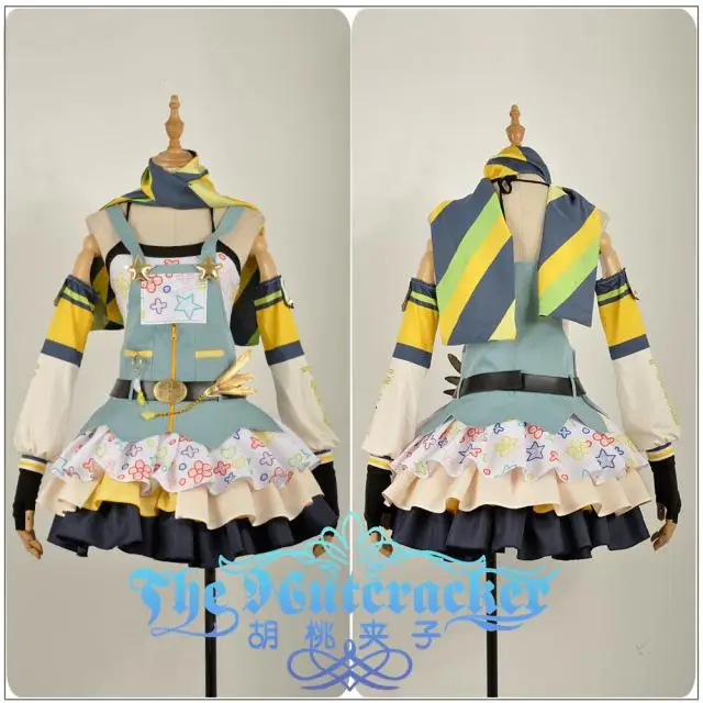 [Сток] аниме Love Live Rin Hoshizora Crayon/Painter Пробуждение Косплей Костюм XS-XXL для женщин Хэллоуин Новинка