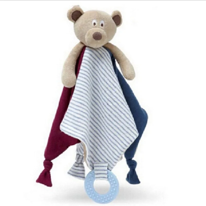 Милый плюшевый мультяшный медведь игрушки одеяла детская музыкальная кроватка