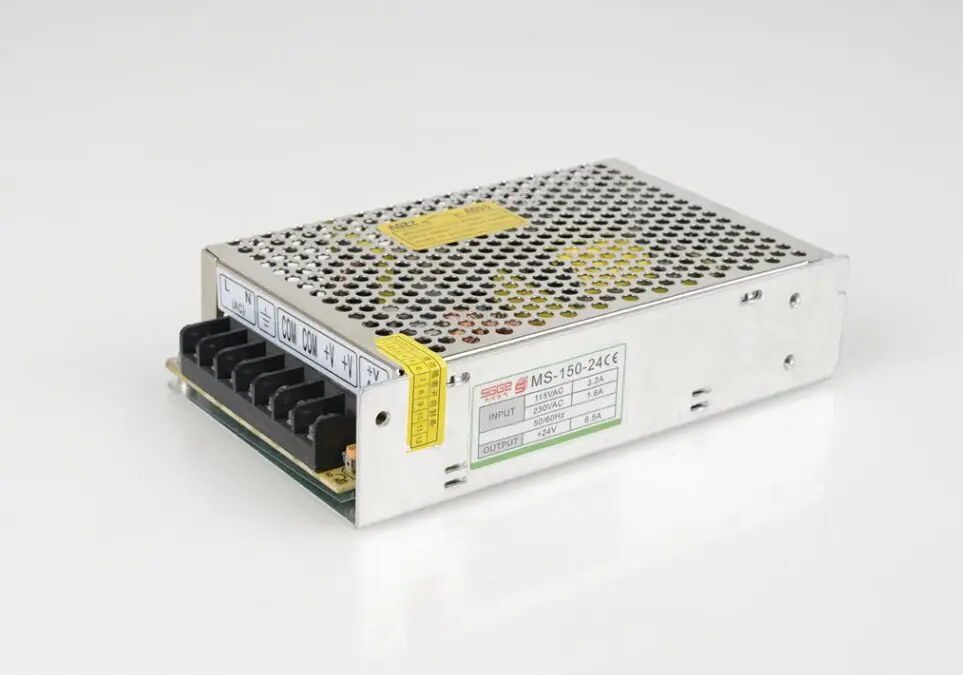 

Driver Switching Voltage Transformer for LED Strip 24V 6.5A 150W Switch Power Supply AC 220V Input to DC 24V