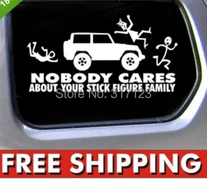 (50 шт./лот) Оптовая торговля семья никто о вашей палке фигура грузовик смешные