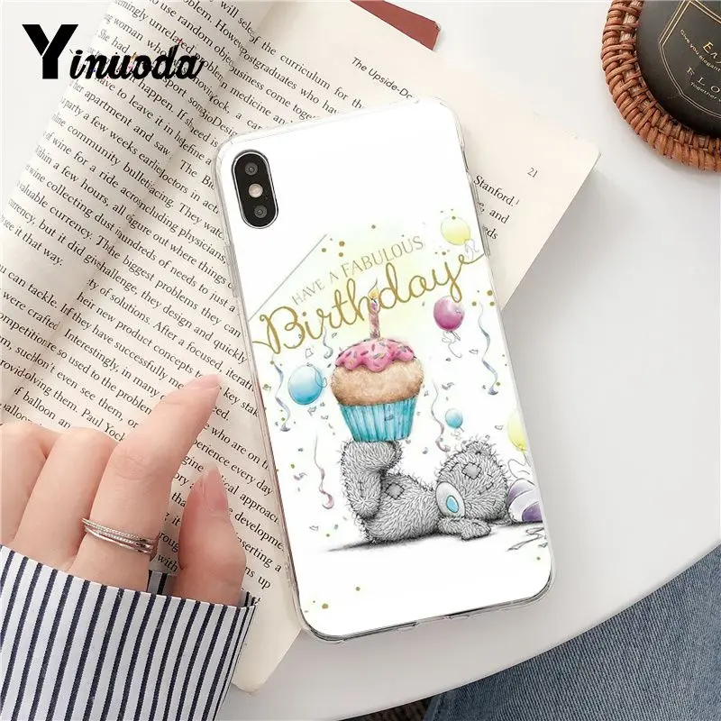 Мягкий чехол Yinuoda Me To You Bear Teddy для iPhone 8 7 6 6S Plus X XS MAX 5 5S SE XR 10 | Мобильные телефоны и