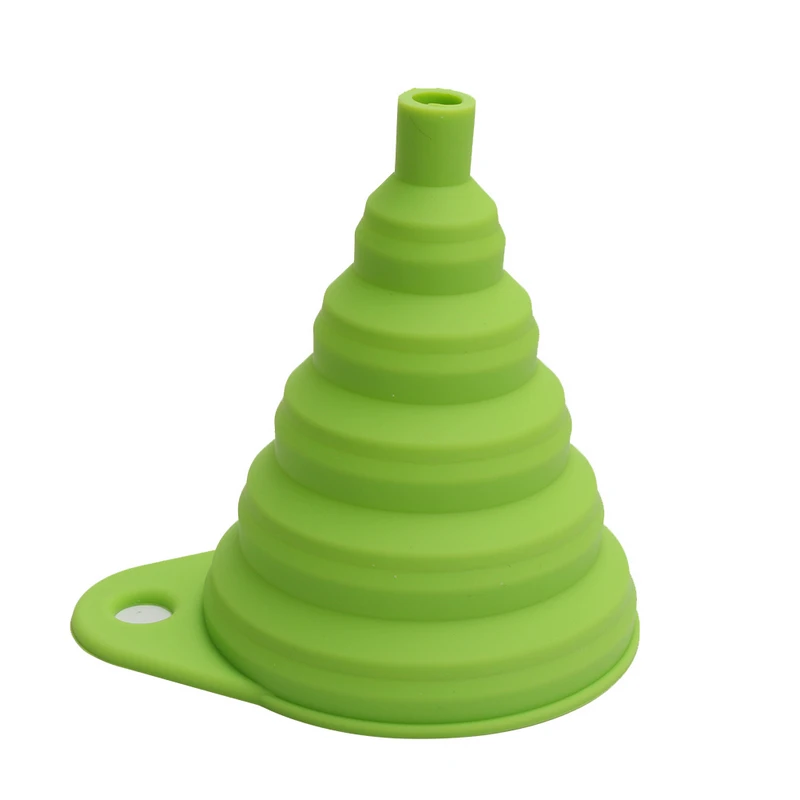 Складная мини воронка из силикона и геля складная упаковочная Воронка для