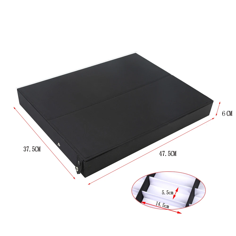 Goede Zonnebril Opbergdoos Showcase Glazen Display Box Storage Zonnebril Organizer Box Stofdicht Clear Cover 18 Pairs Eyewear Box