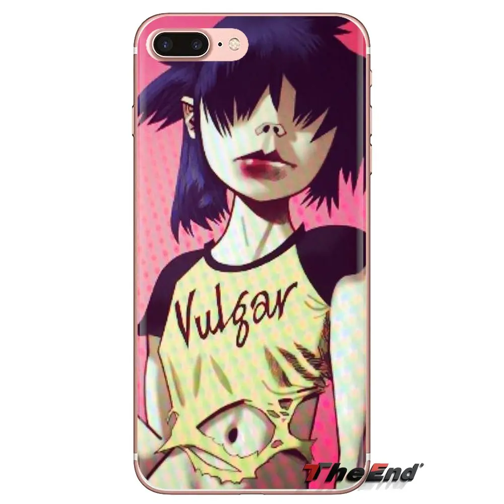 For Huawei Mate Honor 4C 5C 5X 6X 7 7A 7C 8 9 10 8C 8X 20 Lite Pro Gorillaz plastic beach Transparent Soft Cases Covers |