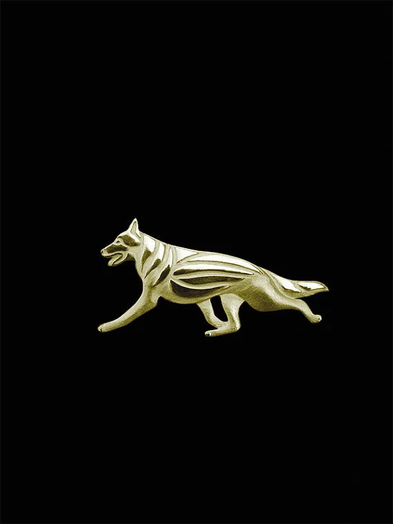 Новые Модные индивидуальные мужские броши в виде немецкой овчарки|brooch jewelry|men