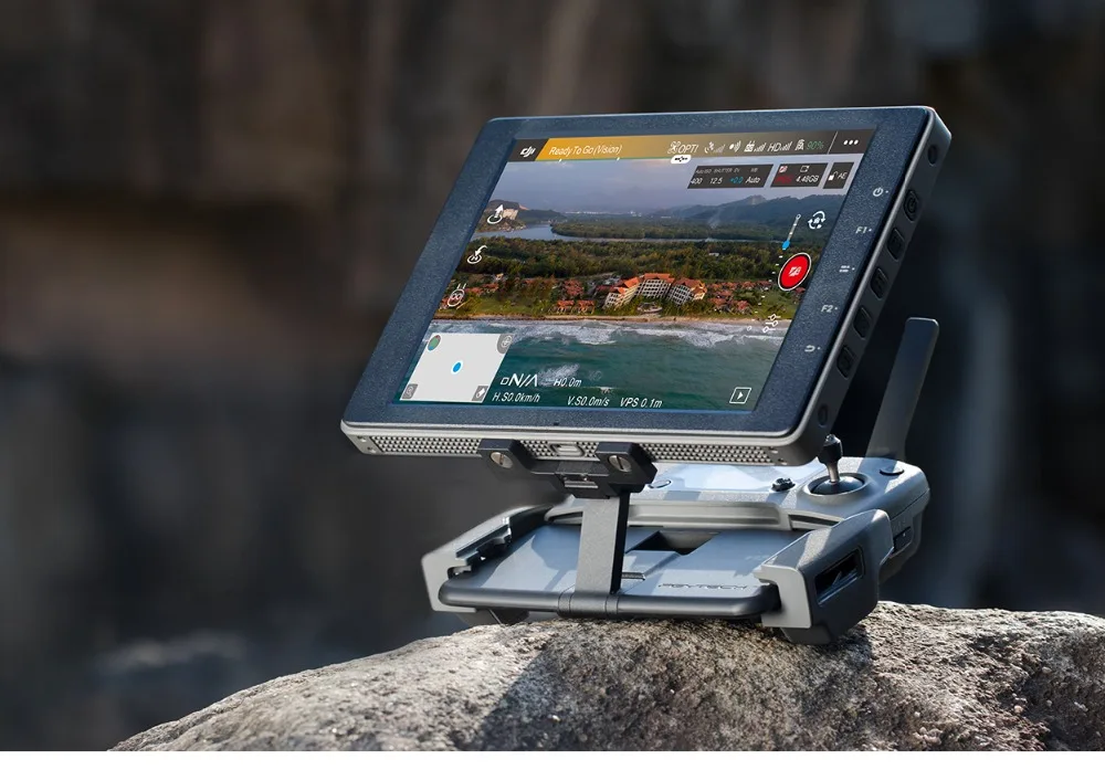 PGYTECH кристаллический Монтажный кронштейн для DJI Mavic 2 Пульт дистанционного управления монитор кронштейн зажим держатель алюминиевый для MAVIC Spark Drone