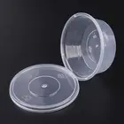 Одноразовый пластиковый контейнер для соуса, с крышкой, 80 мл, 10 шт.