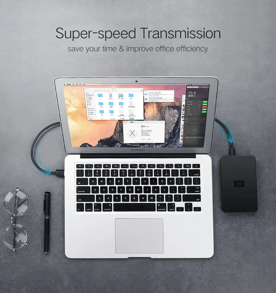 Кабель Mini USB/USB для быстрой зарядки и передачи данных MP3 mp4-плеера автомобильного