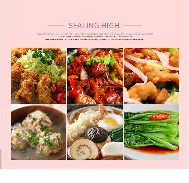 Portable Lunch Box Bento Box Stainless Insulation Lunchbox Kid Food Thermal Container Picnic Leak-Proof Case Snack Box