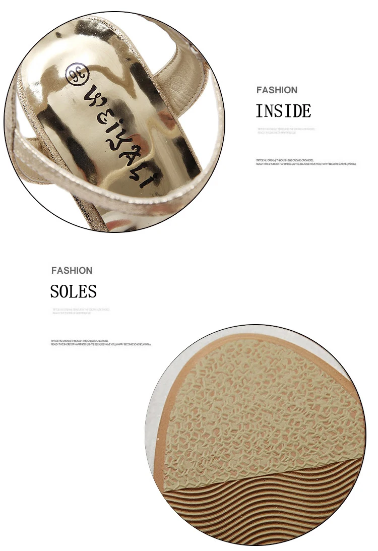 Летняя обувь на платформе; женские босоножки; женская обувь на высоком каблуке со стразами; Босоножки на платформе; Босоножки с открытым носком на каблуке с ремешком на лодыжке; цвет золотой