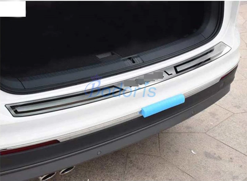 Для Volkswagen VW Tiguan L задний бампер ворота порога отделка#304 нержавеющая сталь Аксессуары для стайлинга автомобилей