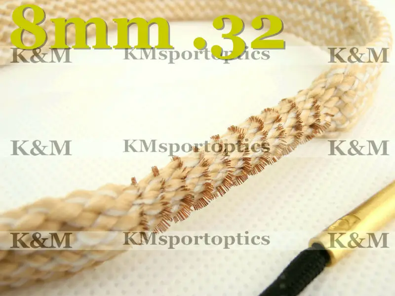 Free Shipping 20 PCS Bore Snake Rifle Cleaner 8mm .32 CAL Cleaning kit Shotgun | Спорт и развлечения