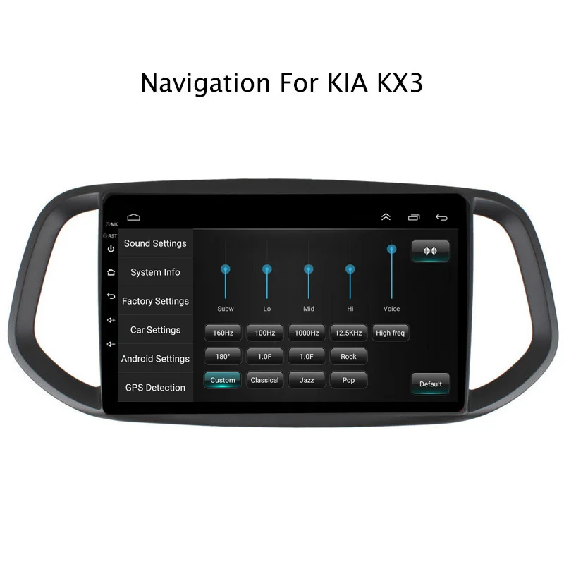 Автомагнитола NAVITOPIA 10 1 дюйма 4G LTE Wi Fi для Kia KX3 2014 2015 2016 Android 6 0 2 ГБ + 32 автомобильный