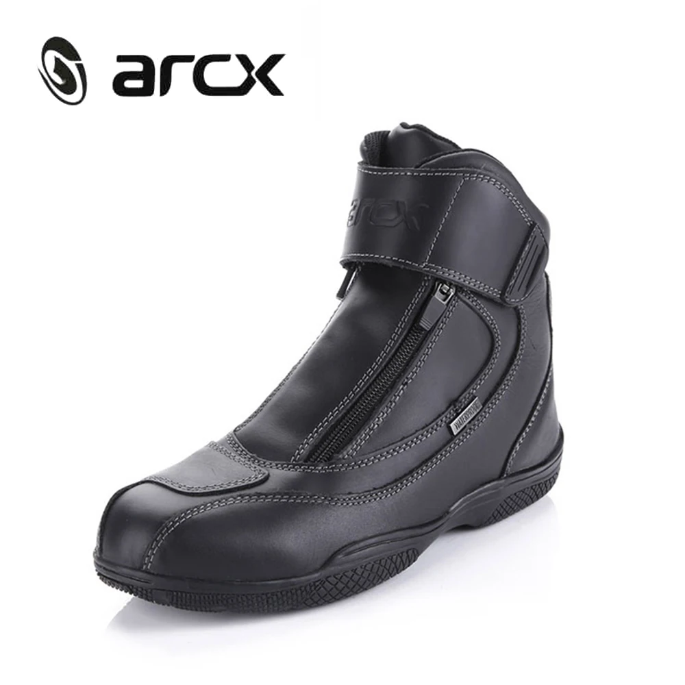Мотоциклетные ботинки ARCX из натуральной коровьей кожи водонепроницаемые