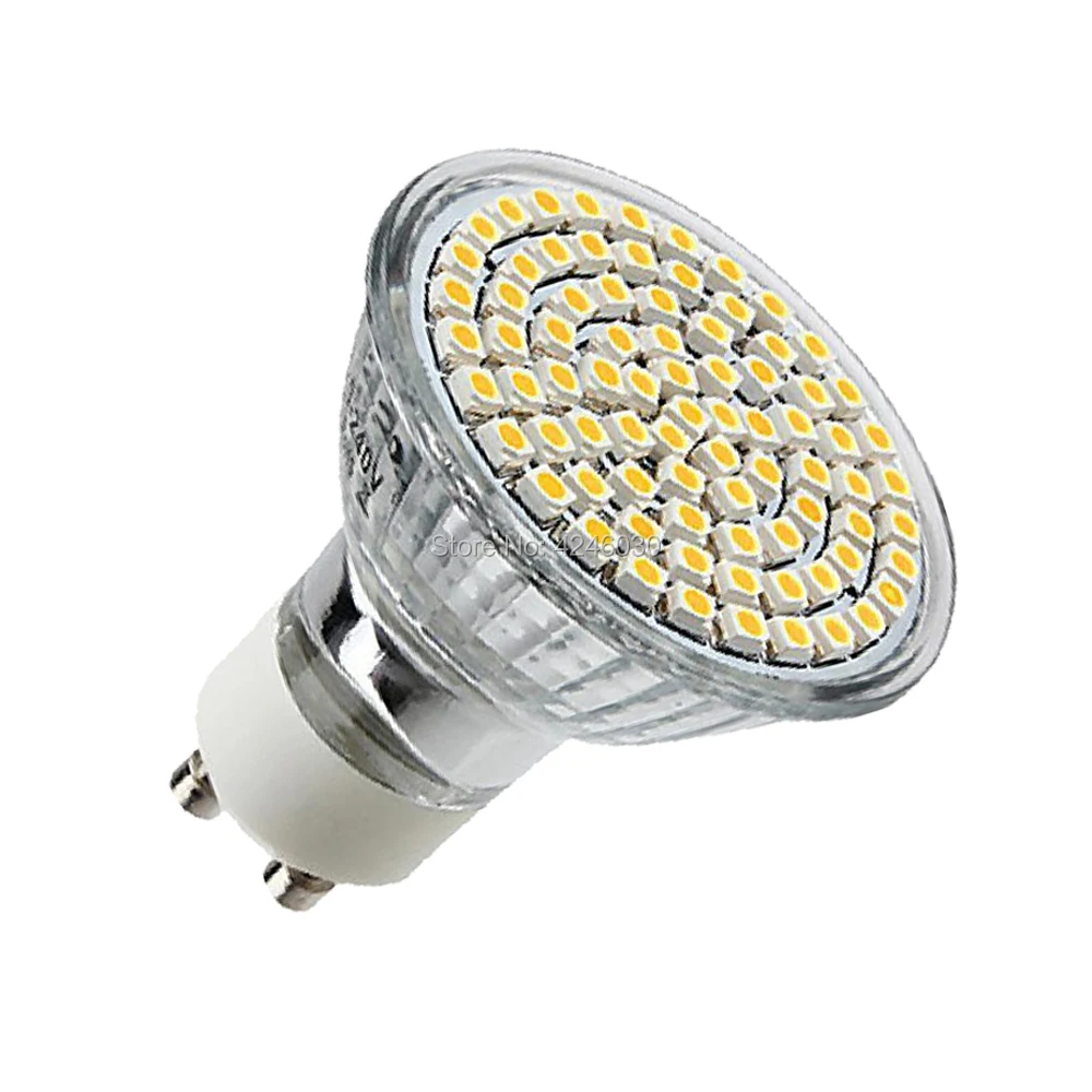 1 шт. GU10 теплый белый 60 3528-SMD светодиодный 2 5 Вт пейзаж лампа-прожектор лампы свет |