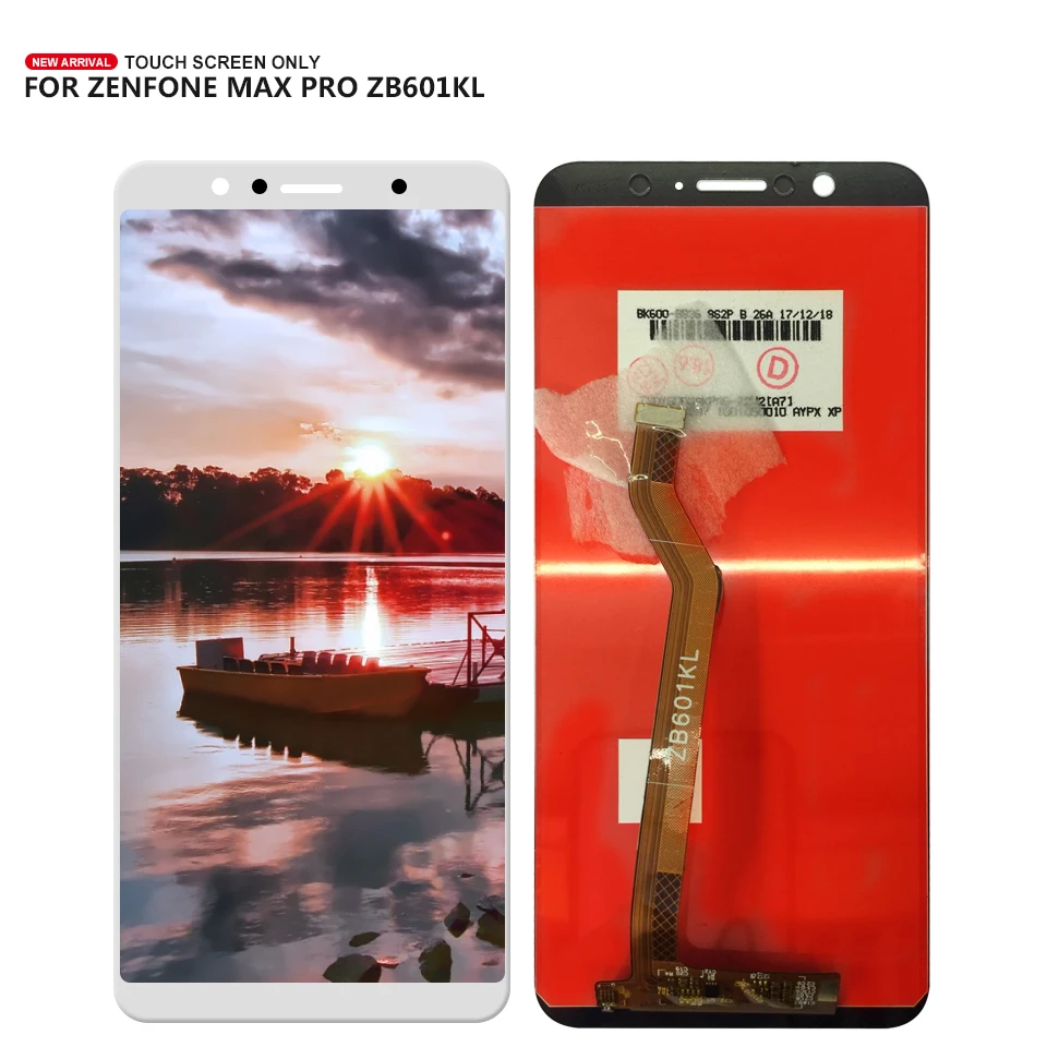 Для ASUS ZenFone Max Pro M1 ZB601KL ZB602KL сенсорный экран дигитайзер стекло ЖК-дисплей в сборе +