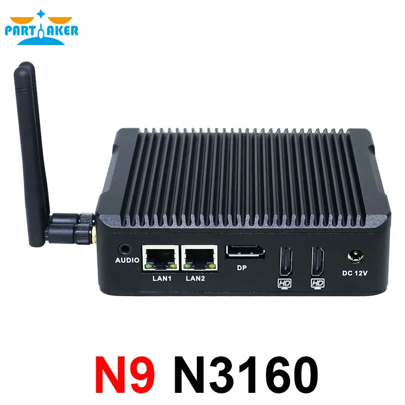 Nano mini pc N9 N3160 quad core Поддержка системы linux для дома и офиса|mini pc|mini partakerpartaker |
