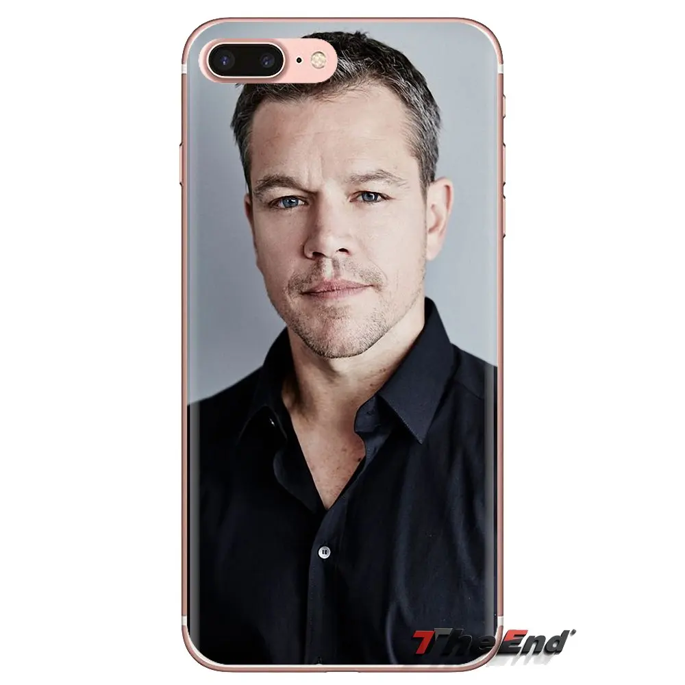 Transparent TPU Housing Matt Damon USA voice actor For Huawei Nova 2 3 2i 3i Y6 Y7 Y9 Prime Pro GR3 GR5 2017 2018 2019 Y5II Y6II |