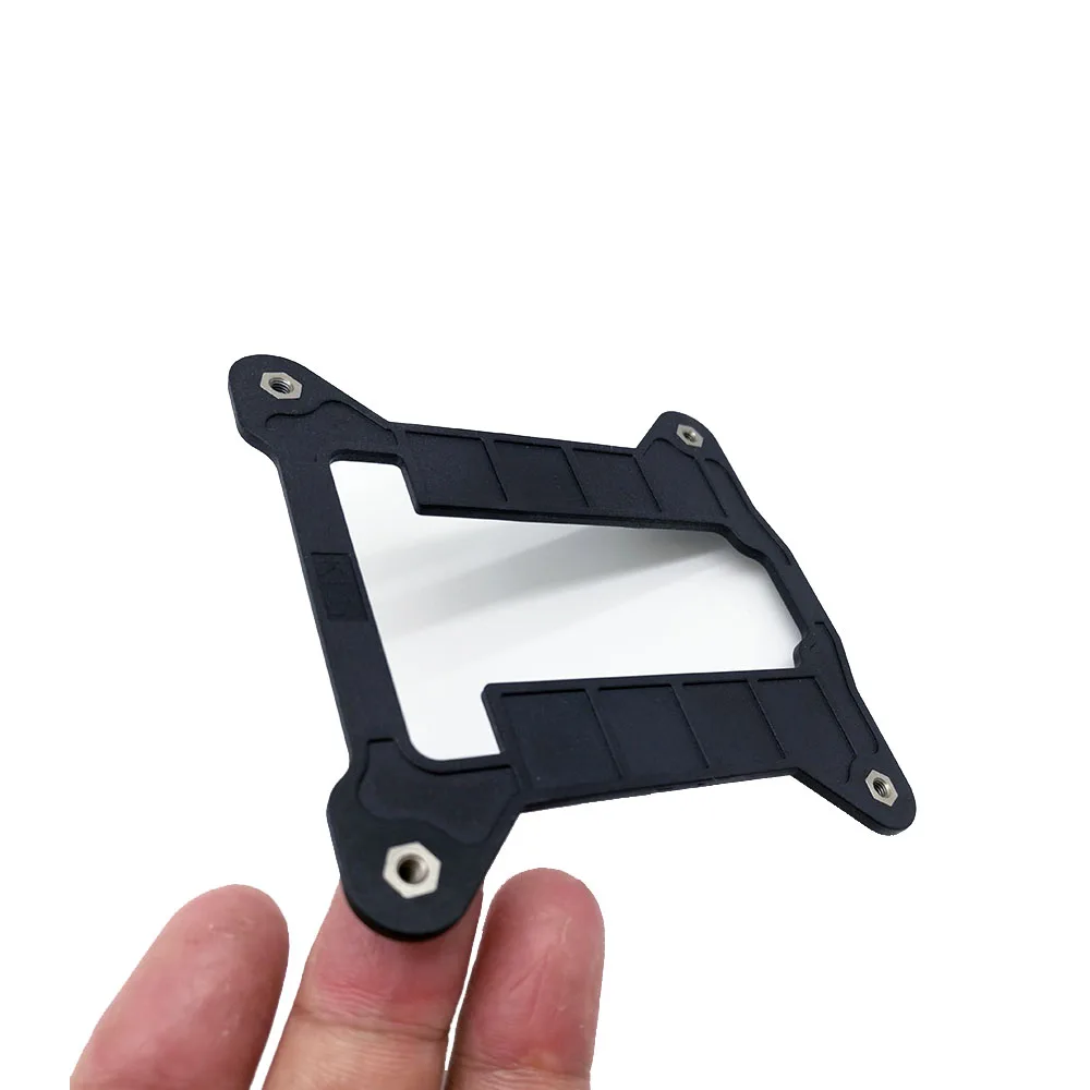 LGA 1156 PC Пластиковая Задняя панель 75x75 мм CPU кулер кронштейн 1150 1155 115x радиаторы
