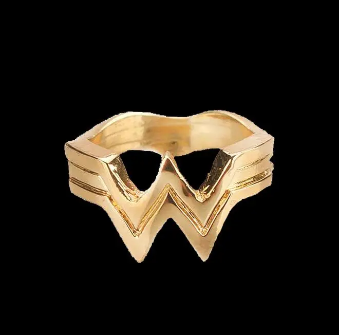 2017 новые Дизайн 2 типа Горячая фильм Wonder Woman Кольца для Для женщин Лидер продаж
