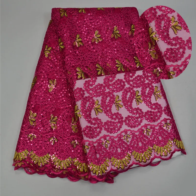 Высокое Качество 2017 Африканской зеленой Ткани Шнурка/Французский Чистая Вышивка