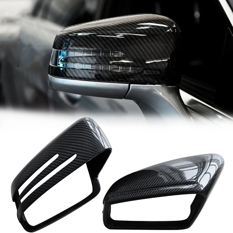 UHK C Class W204 E W212 E200 E260 E300 E400 крышка зеркала заднего вида из углеродного волокна