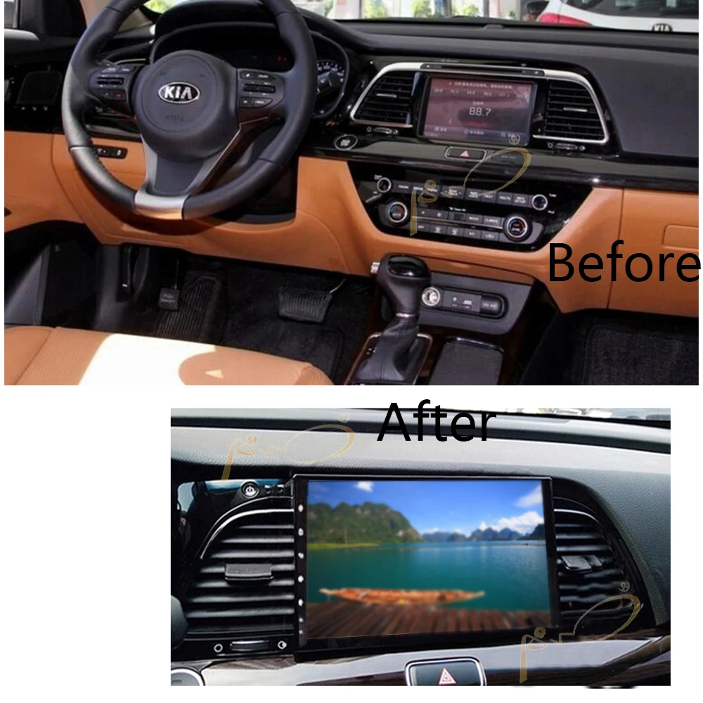 Android 8 1 Автомобильный GPS радио плеер для Kia K4 2014 2016 головное устройство стерео WIFI