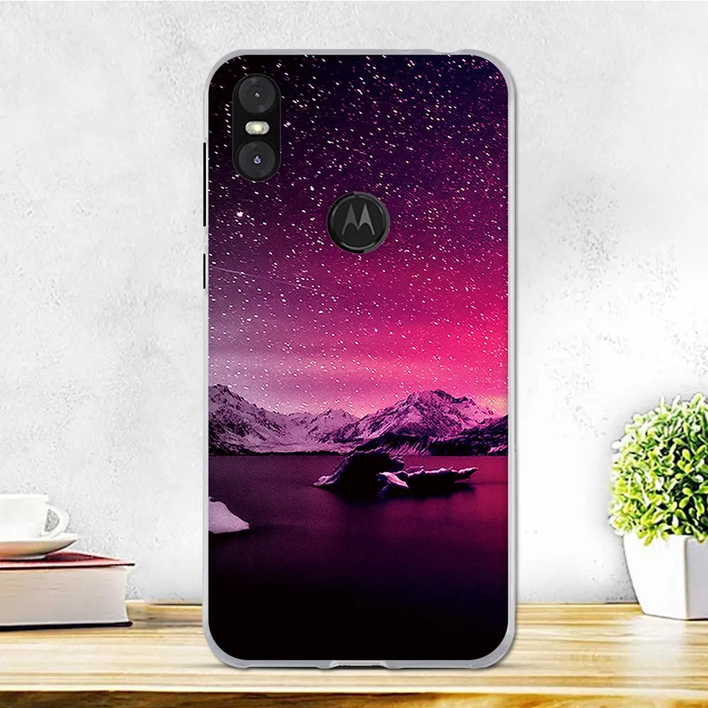 21 Чехол для Motorola One, силиконовый мягкий ТПУ чехол для мобильного телефона, милый бампер, черный чехол для Fundas Moto P30 Play, чехол для телефона - Цвет: 21