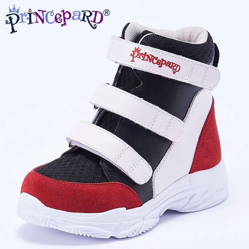Princepard 2018 children's orthopedic sports shoes kids black sneakers With professional insoles size21-36 | Детская одежда и