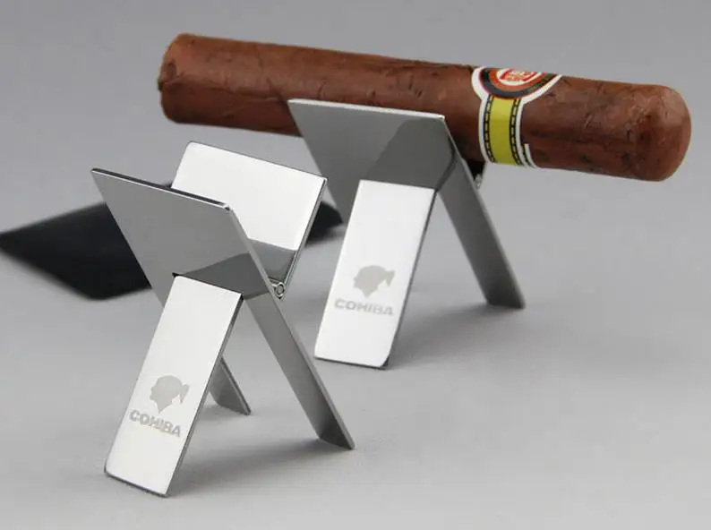 Высококачественная пепельница для сигар подставка из нержавеющей стали