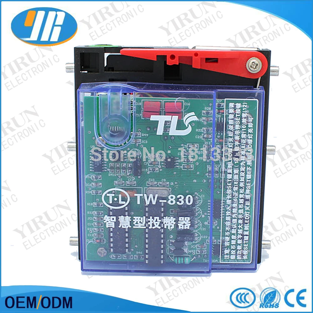 TW 830 вертикальный Интеллектуальный приемник монет селектор коллектор