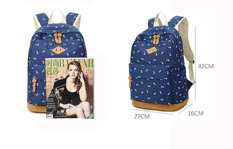 Новый Школьные сумки для подростков Обувь девочек детские школьные Рюкзаки