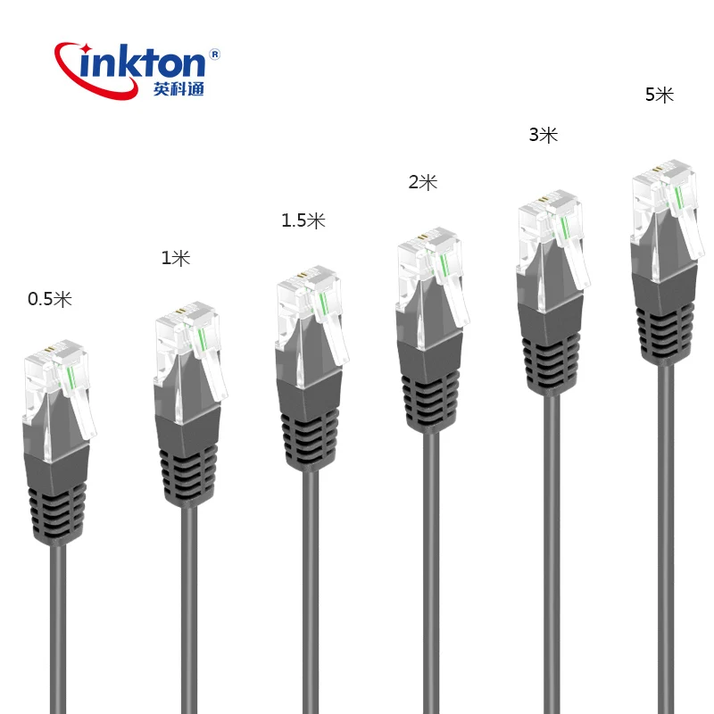 Inkton высокое качество Cat5e UTP 4 пары 110 к RJ45 патч корд Krone кабель высокой чистоты