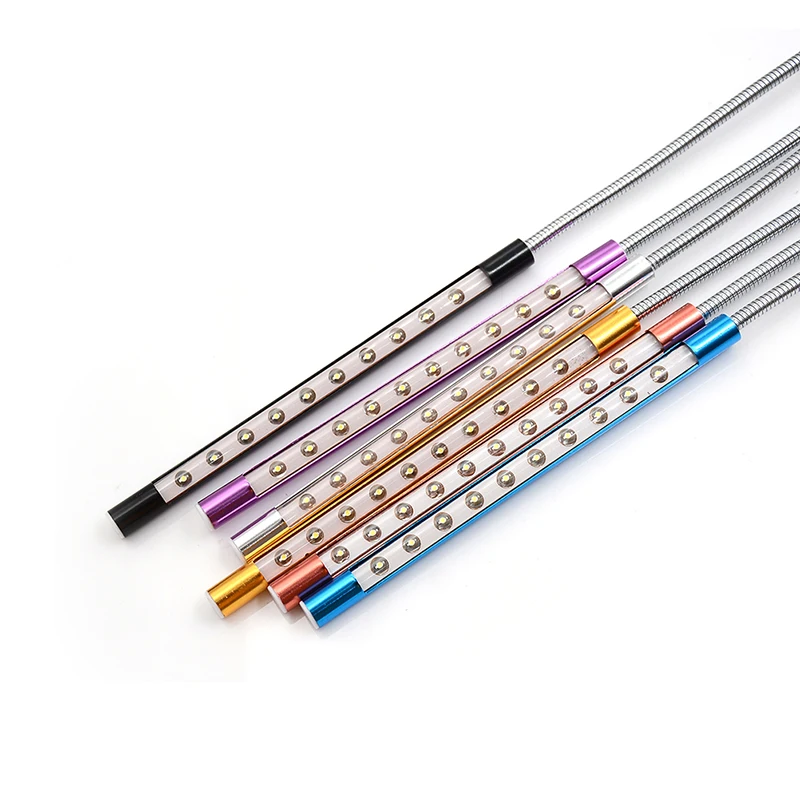 10LED USB лампы для чтения свет книга Мини Ночная лампочка настольные Гибкий
