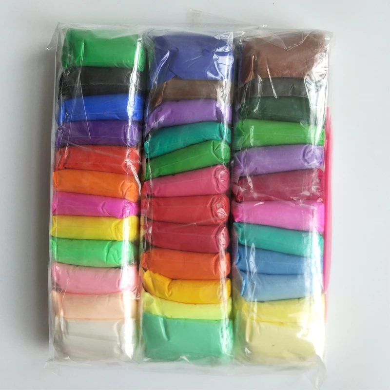 

Hot Sale Space Mud Super Light Clay Have 24 Colors And 36 Colors Are Available Children Toys Can Educate Children Free Shipping