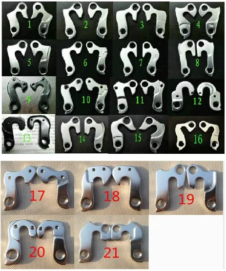 2 шт. абсолютно новая вешалка из сплава для шоссейного горного велосипеда задняя