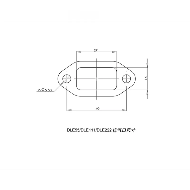 DLE 55 55CC оригинальный газовый двигатель для модель самолёта на радиоуправлении