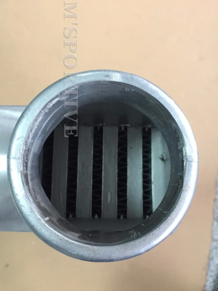 M'SPORTIVE 600*300*76mm Universal Turbo Intercooler bar&ampplate Front Mount intercooler Polished with 3&quot Inlet/Outlet | Автомобили