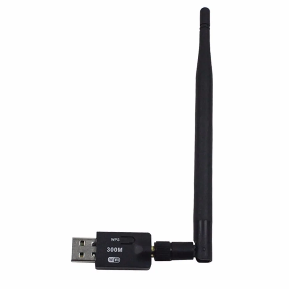 300 Мбит/с 11n USB Wifi интернет ключ Мини Беспроводная N сетевая карта адаптер с 5dbi