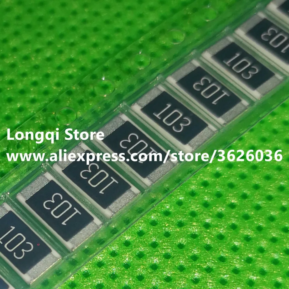 100PCS 2512 6432 5% 6.8K 7.5K 8.2K 9.1K 10K 11K 12K 13K 15K 16K 1W high power resistance | Cable Winder