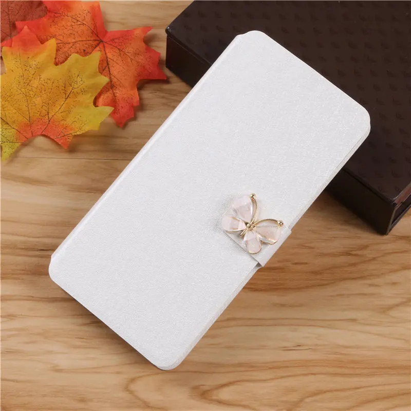 White Butterfly Coque чехол s для Motorola Moto G4 G6 G5S G5 Plus Play флип-чехол для телефона чехол для Motorola G6 Play Fundas защитная сумка capa - Цвет: White Butterfly