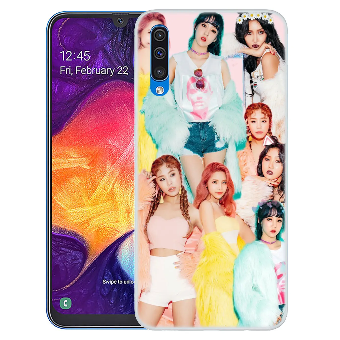 Чехол для телефона Lavaza kpop music MAMAMOO жесткий прозрачный чехол Samsung Galaxy A10 A20 A30 A40 A50 A60