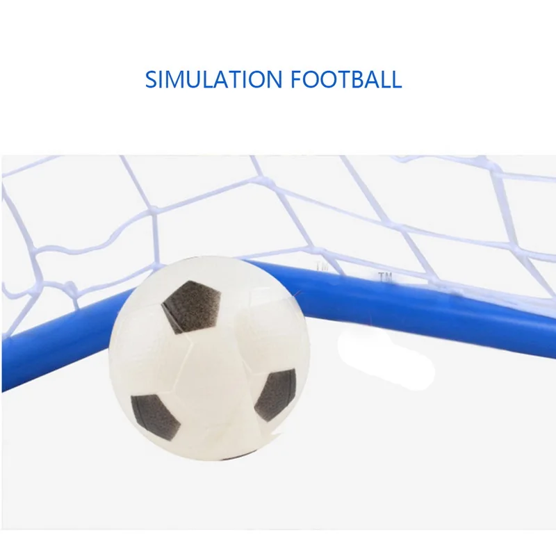 Shujin складной мини футбол футбольные ворота сеть набор с насосом дети крытый игры
